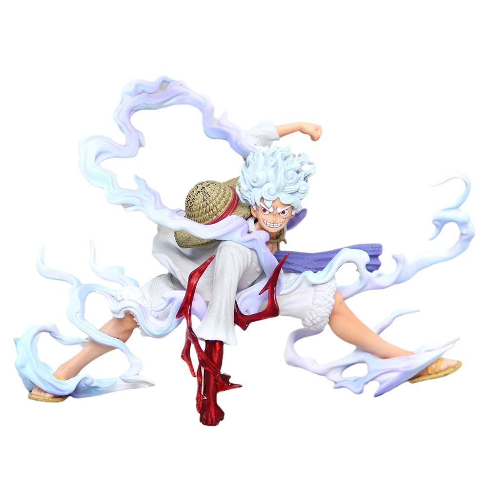 16cm One Piece Anime Figures Nika Luffy Gear 5th Action Figure Gear 5 Sun God Pvc Figurine Statue Model Decoration Doll Toys 16cm One Piece Anime Figures Nika Luffy Gear 5th Action Figure Gear 5 Sun God Pvc Figurine Statue Model Decoration Doll Toys